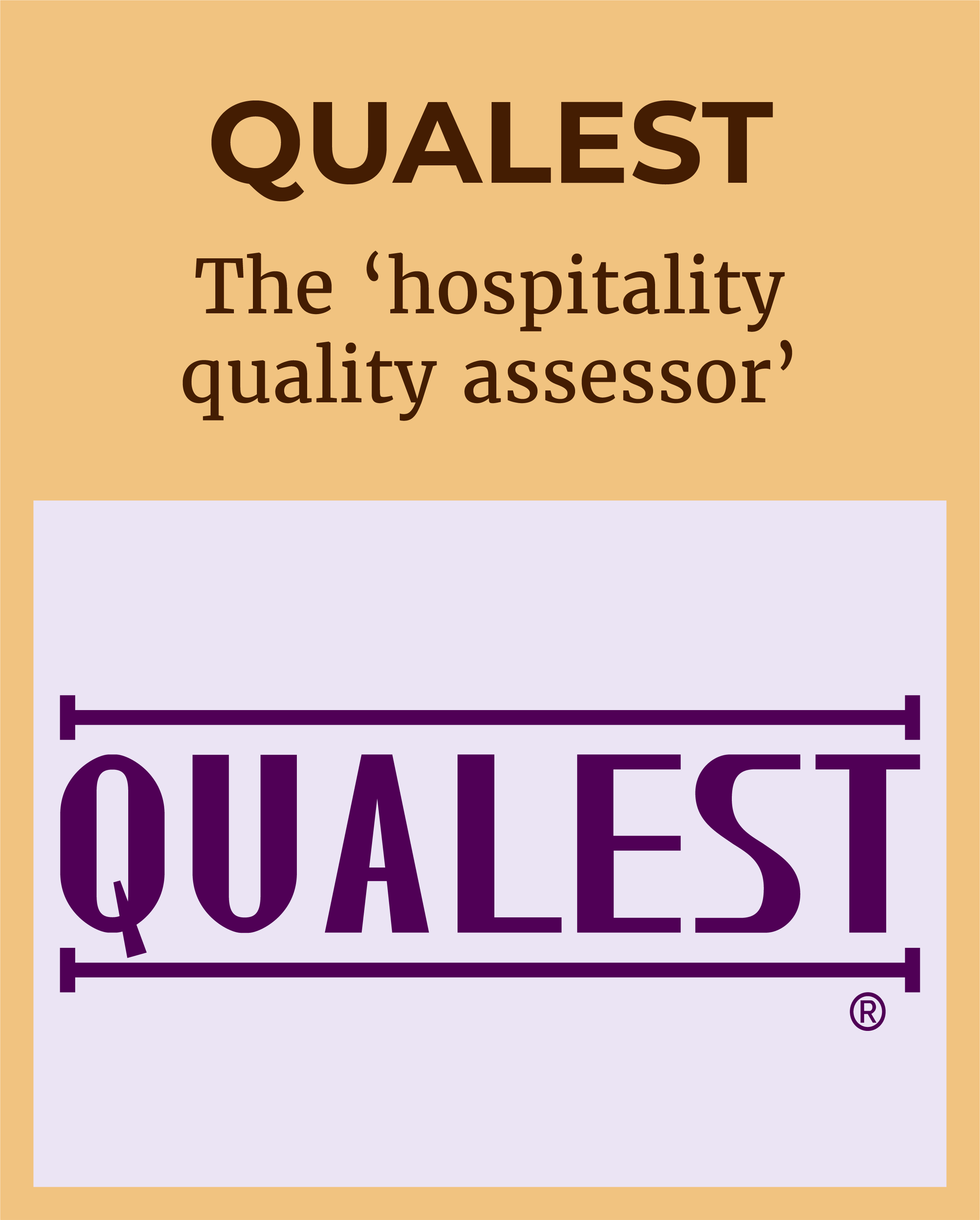 Logo of QUALEST - the research product that is the 'hospitality quality measure'