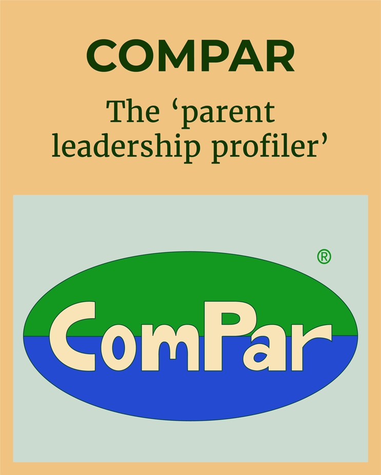 Logo of COMPAR - the research product that is the 'parent leadership profiler'