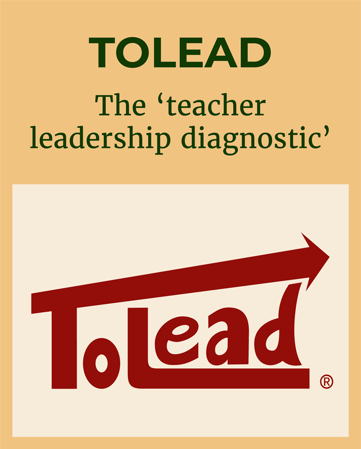 Logo of TOLEAD - the research product that is the 'teacher leadership diagnoser'