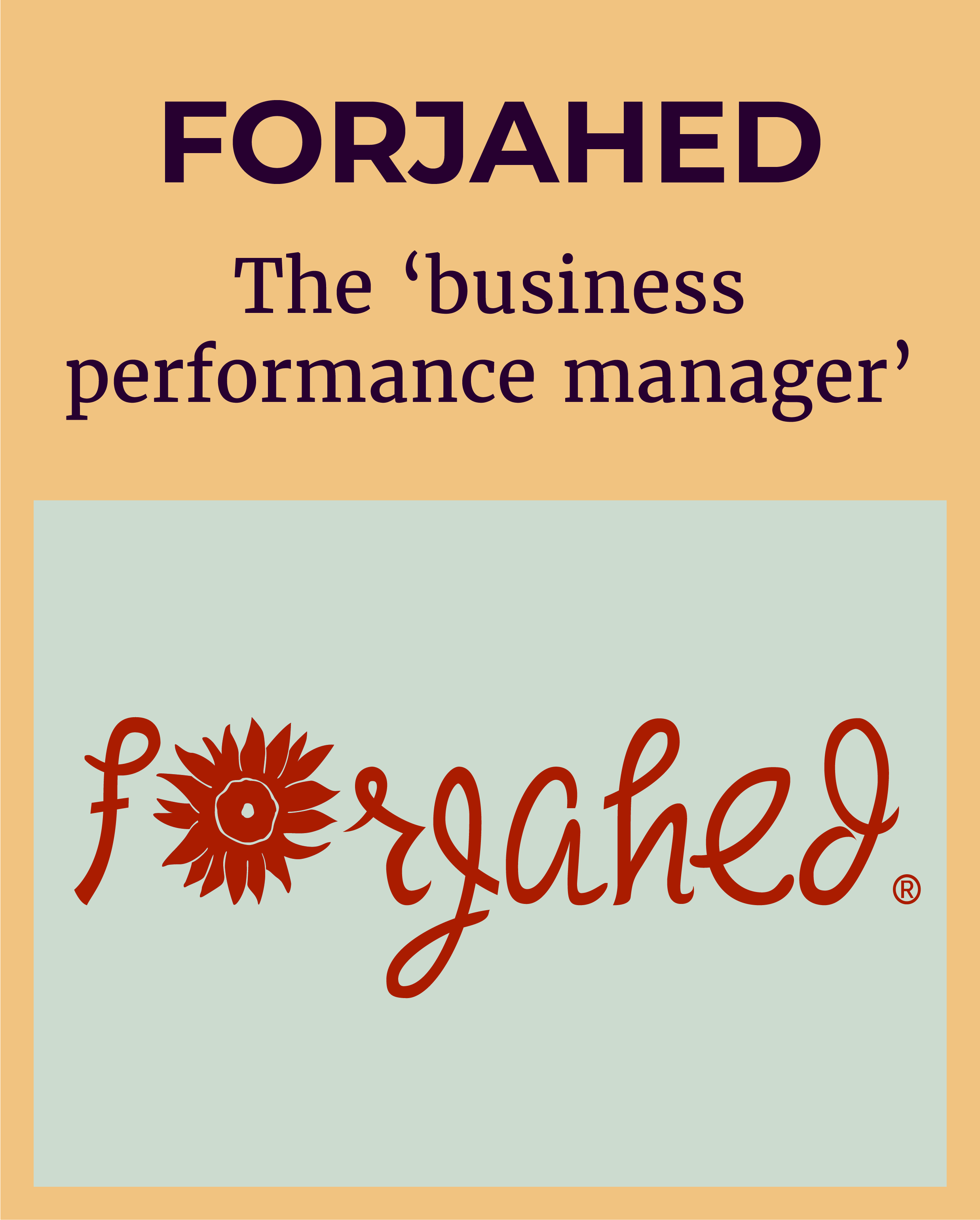 Logo of FORJAHED - the research product that is the 'business plan appraiser'
